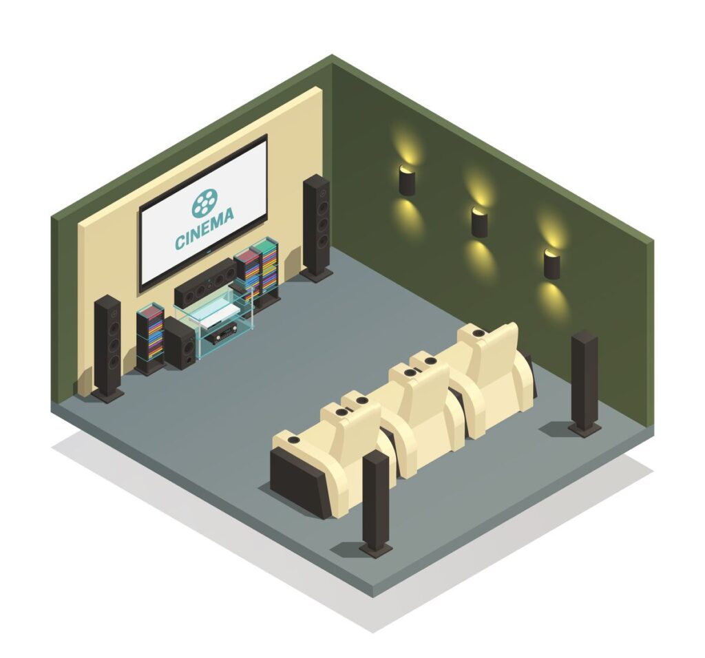 how far to sit from projector screen, projector seating distance, seating distance from projector screen, how far to sit from 120 projector screen, distance from projector screen to seat, projector screen seating distance, sitting distance from projector screen