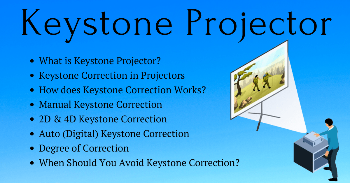 keystone projector, projector keystone, keystone correction in projectors, what is keystone on a projector, auto keystone projector, what is keystone projector, projector with auto keystone