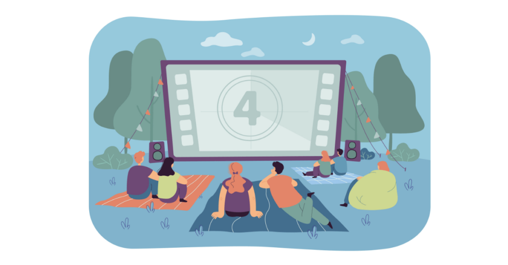 How to Use a Projector Outside During the Day, How to Use a Projector Outside, How to Use Projector Outside, Use a Projector Outside During the Day, Use a Projector Outside