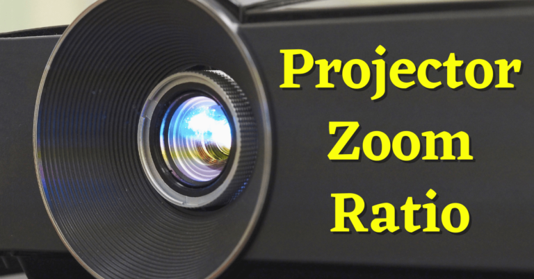 Projector Zoom Ratio, Projector Zoom Ratio