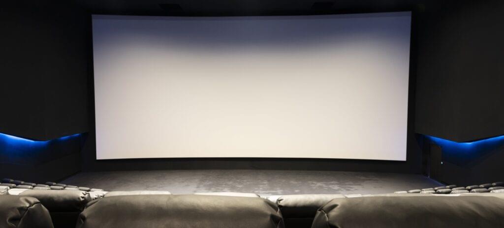 what color to paint wall behind projector screen, wall color behind projector screen, best color for wall behind projector screen